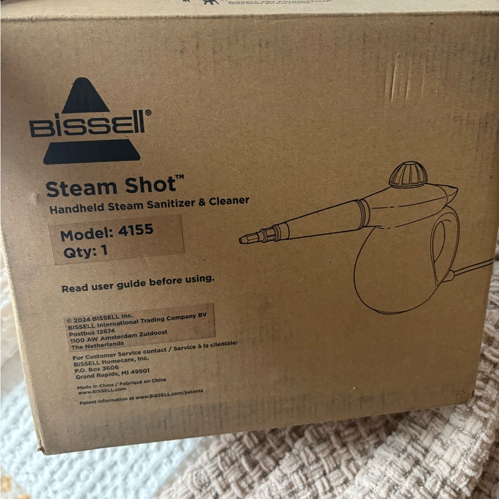 Bissell Steam Shot Handheld Cleaner - Tan